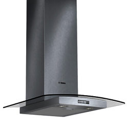 Bosch DWA064W51B Chimney Cooker Hood, Brushed Steel